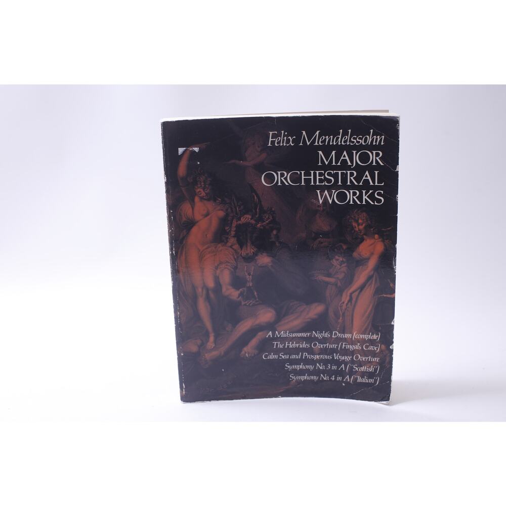 Felix Mendelssohn, Major Orchestral Works, Sheet Music, Book, ~ 250407-WH 173